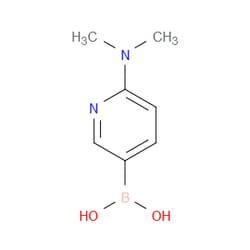 Aobchem&nbsp;2-(Dimethylamino)pyridine-5-boronic acid hydrate |  ≥97% |  CAS 579525-46-5 |  C7H11BN2O2 |  5g