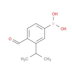 Aobchem&nbsp;4-Formyl-3-isopropylphenylboronic acid |  ≥97% |  CAS 1451390-85-4 |  C10H13BO3 |  10g