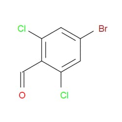 Aobchem&nbsp;4-Bromo-2 6-dichlorobenzaldehyde |  ≥97% |  CAS 111829-72-2 |  C7H3BrCl2O |  5g