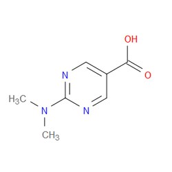 Aobchem&nbsp;2-Dimethylamino-pyrimidine-5-carboxylic acid |  ≥97% |  CAS 180283-66-3 |  C7H9N3O2 |  1g