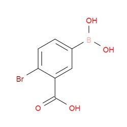 Aobchem&nbsp;4-Bromo-3-carboxyphenylboronic acid |  ≥97% |  CAS 1451393-32-0 |  C7H6BBrO4 |  1g