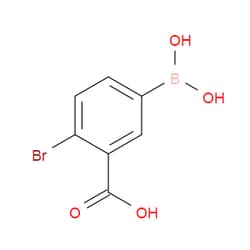 Aobchem&nbsp;4-Bromo-3-carboxyphenylboronic acid |  ≥97% |  CAS 1451393-32-0 |  C7H6BBrO4 |  5g
