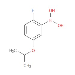 Aobchem&nbsp;2-Fluoro-5-isoproproxyphenylboronic acid |  ≥97% |  CAS 849062-30-2 |  C9H12BFO3 |  5g