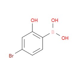 Aobchem&nbsp;4-Bromo-2-hydroxyphenylboronic acid |  ≥97% |  CAS 1451393-43-3 |  C6H6BBrO3 |  250mg