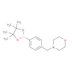 Aobchem&nbsp;4-(4-(4 4 5 5-Tetramethyl-1 3 2-dioxaborolan-2-yl)benzyl)morpholine |  ≥97% |  CAS 364794-79-6 |  C17H26BNO3 |  10g