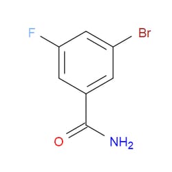 Aobchem&nbsp;3-Bromo-5-fluorobenzamide |  ≥95% |  CAS 933585-20-7 |  C7H5BrFNO |  5g