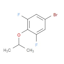 Aobchem&nbsp;5-Bromo-1 3-difluoro-2-(propan-2-yloxy)benzene |  ≥97% |  CAS 1309933-98-9 |  C9H9BrF2O |  10g
