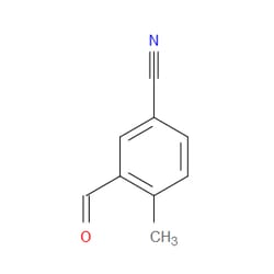 Aobchem&nbsp;3-Formyl-4-methylbenzonitrle |  ≥97% |  CAS 27613-39-4 |  C9H7NO |  500mg