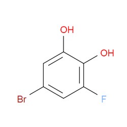 Aobchem&nbsp;5-Bromo-3-fluorobenzene-1 2-diol |  ≥97% |  CAS 876861-29-9 |  C6H4BrFO2 |  5g