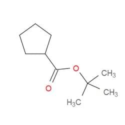 Aobchem&nbsp;1 1-Dimethylethyl cyclopentanecarboxylate |  ≥97% |  CAS 87661-18-5 |  C10H18O2 |  500mg