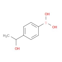 Aobchem&nbsp;(4-(1-Hydroxyethyl)phenyl)boronic acid |  ≥95% |  CAS 518336-20-4 |  C8H11BO3 |  5g