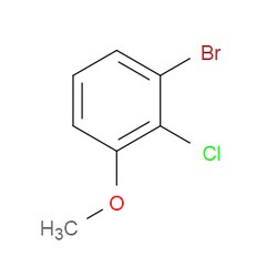Aobchem&nbsp;1-Bromo-2-chloro-3-methoxybenzene |  ≥97% |  CAS 174913-11-2 |  C7H6BrClO |  10g
