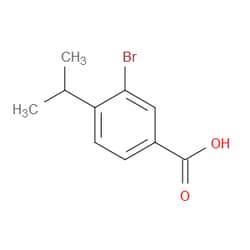 Aobchem&nbsp;3-Bromo-4-isopropylbenzoic acid |  ≥95% |  CAS 99070-17-4 |  C10H11BrO2 |  10g