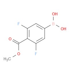 Aobchem&nbsp;3 5-Difluoro-4-methoxycarbonylphenylboronic acid |  ≥97% |  CAS 1190989-09-3 |  C8H7BF2O4 |  5g