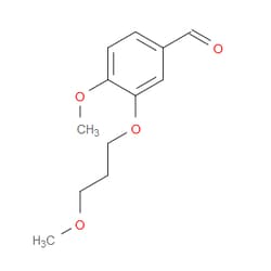 Aobchem&nbsp;4-Methoxy-3-(3-methoxypropoxy)benzaldehyde |  ≥95% |  CAS 172900-75-3 |  C12H16O4 |  5g