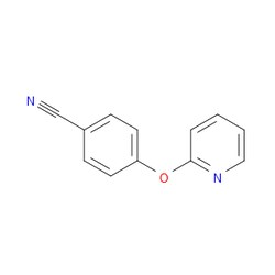 Aobchem&nbsp;4-(2-Pyridinyloxy)benzonitrile |  ≥97% |  CAS 270260-33-8 |  C12H8N2O |  10g