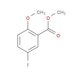 Aobchem&nbsp;Methyl 5-iodo-2-methoxybenzoate |  ≥95% |  CAS 40757-09-3 |  C9H9IO3 |  10g