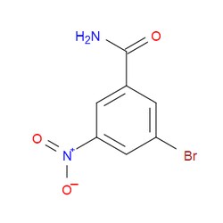 Aobchem&nbsp;3-Bromo-5-nitrobenzamide |  ≥97% |  CAS 54321-80-1 |  C7H5BrN2O3 |  10g