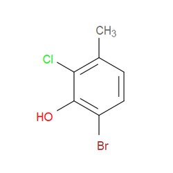 Aobchem&nbsp;6-Bromo-2-chloro-3-methylphenol |  ≥95% |  CAS 1226808-67-8 |  C7H6BrClO |  10g