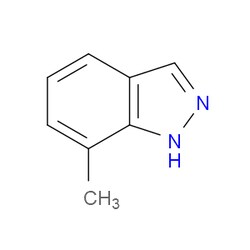 Aobchem&nbsp;7-Methyl-1H-indazole |  ≥97% |  CAS 3176-66-7 |  C8H8N2 |  25g