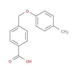 Aobchem&nbsp;4-((P-tolyloxy)methyl)benzoic acid |  ≥95% |  CAS 88382-46-1 |  C15H14O3 |  5g