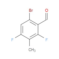 Aobchem&nbsp;6-Bromo-2 4-difluoro-3-methylbenzaldehyde |  ≥97% |  CAS 1879026-17-1 |  C8H5BrF2O |  5g
