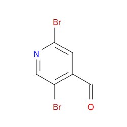 Aobchem&nbsp;2 5-Dibromo-pyridine-4-carbaldehyde |  ≥97% |  CAS 959244-28-1 |  C6H3Br2NO |  1g