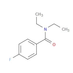 Aobchem&nbsp;N N-Diethyl-4-fluorobenzamide |  ≥97% |  CAS 10366-88-8 |  C11H14FNO |  10g