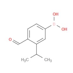 Aobchem&nbsp;4-Formyl-3-isopropylphenylboronic acid |  ≥97% |  CAS 1451390-85-4 |  C10H13BO3 |  1g