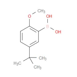 Aobchem&nbsp;5-(Tert-butyl)-2-methoxyphenylboronic acid |  ≥97% |  CAS 128733-85-7 |  C11H17BO3 |  5g