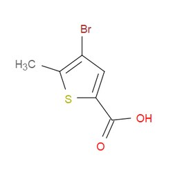 Aobchem&nbsp;4-Bromo-5-methylthiophene-2-carboxylic acid |  ≥97% |  CAS 29421-99-6 |  C6H5BrO2S |  5g