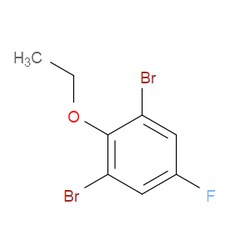 Aobchem&nbsp;1 3-Dibromo-2-ethoxy-5-fluorobenzene |  ≥97% |  CAS 1447671-86-4 |  C8H7Br2FO |  10g