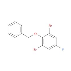 Aobchem&nbsp;1 3-Dibromo-5-fluoro-2-(phenylmethoxy)benzene |  ≥97% |  CAS 130046-78-5 |  C13H9Br2FO |  5g