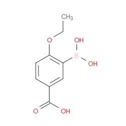 Aobchem&nbsp;5-Carboxy-2-ethoxyphenylboronic acid |  ≥97% |  CAS 1451391-73-3 |  C9H11BO5 |  500mg