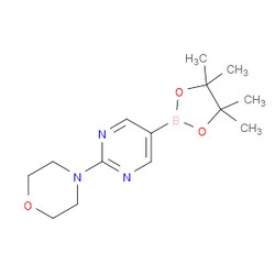 Aobchem&nbsp;2-(4-Morpholino)pyrimidine-5-boronic acid  pinacol eser |  ≥95% |  CAS 957198-30-0 |  C14H22BN3O3 |  10g