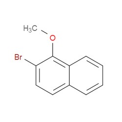 Aobchem&nbsp;2-Bromo-1-methoxynaphthalene |  ≥97% |  CAS 62012-54-8 |  C11H9BrO |  10g