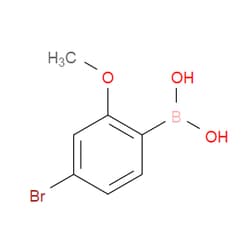 Aobchem&nbsp;4-Bromo-2-methoxyphenylboronic acid |  ≥97% |  CAS 889849-21-2 |  C7H8BBrO3 |  500mg