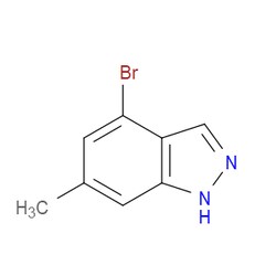 Aobchem&nbsp;4-Bromo-6-methyl-1H-indazole |  ≥97% |  CAS 885521-94-8 |  C8H7BrN2 |  5g