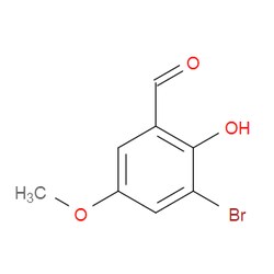 Aobchem&nbsp;3-Bromo-2-hydroxy-5-methoxybenzaldehyde |  ≥97% |  CAS 50343-02-7 |  C8H7BrO3 |  1g