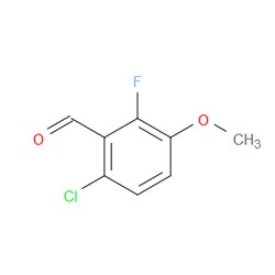 Aobchem&nbsp;6-Chloro-2-fluoro-3-methoxybenzaldehyde |  ≥97% |  CAS 112641-64-2 |  C8H6ClFO2 |  5g
