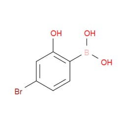 Aobchem&nbsp;4-Bromo-2-hydroxyphenylboronic acid |  ≥97% |  CAS 1451393-43-3 |  C6H6BBrO3 |  500mg