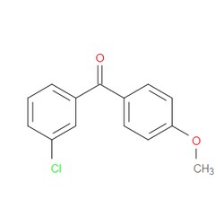 Aobchem&nbsp;(3-Chlorophenyl)(4-methoxyphenyl)methanone |  ≥97% |  CAS 13389-51-0 |  C14H11ClO2 |  5g