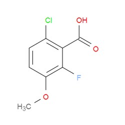 Aobchem&nbsp;6-Chloro-2-fluoro-3-methoxybenzoic acid |  ≥97% |  CAS 886499-58-7 |  C8H6ClFO3 |  5g