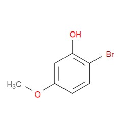 Aobchem&nbsp;2-Bromo-5-methoxyphenol |  ≥97% |  CAS 63604-94-4 |  C7H7BrO2 |  10g