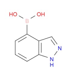 Aobchem&nbsp;1H-indazole-4-boronic acid |  ≥97% |  CAS 1023595-17-6 |  C7H7BN2O2 |  5g