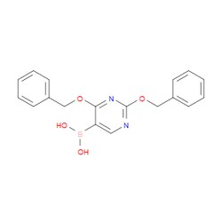 Aobchem&nbsp;2 4-Bis(benzyloxy)pyrimidine-5-boronic acid |  ≥97% |  CAS 70523-24-9 |  C18H17BN2O4 |  10g