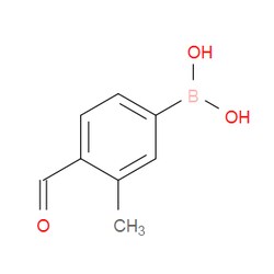 Aobchem&nbsp;4-Formyl-3-methylphenylboronic acid |  ≥97% |  CAS 398151-59-2 |  C8H9BO3 |  250mg