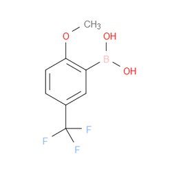 Aobchem&nbsp;2-Methoxy-5-(trifluoromethyl)phenylboronic acid |  ≥97% |  CAS 240139-82-6 |  C8H8BF3O3 |  5g