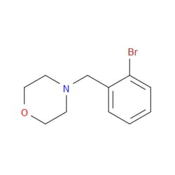 Aobchem&nbsp;4-(2-Bromophenylmethyl)morpholine |  ≥95% |  CAS 91130-51-7 |  C11H14BrNO |  1g