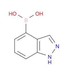 Aobchem&nbsp;1H-indazole-4-boronic acid |  ≥97% |  CAS 1023595-17-6 |  C7H7BN2O2 |  10g